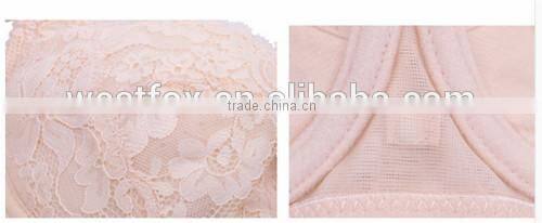 hot silk sexy bra Five rows buttons push up gather bra sexy lingerie ladies ventilate free Alibaba China free sample sexy bra