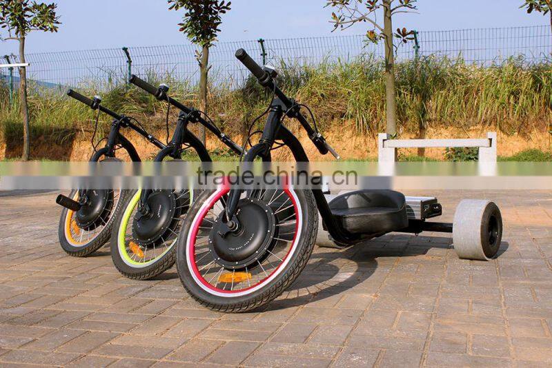 JOBO Amazing 48V 500W/1000W 3 Wheel Tricycle Electric Drift Trike for Adult