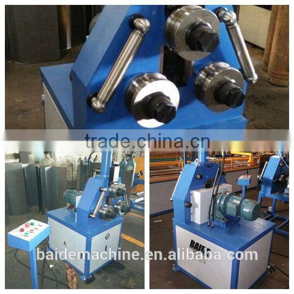 Steel ring bending machinery W24Y tube ring bender machinery