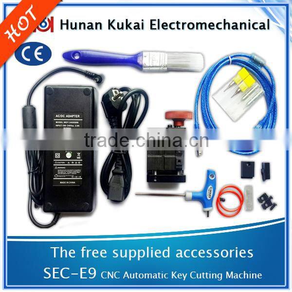 Locksmith used key cutting machine sec-e9 Same function as Korea MIRACLE A7 with lower price