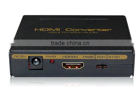 factory OEM/ODM -HDMI TO HDMI and Audio (SPDIF+L/R)