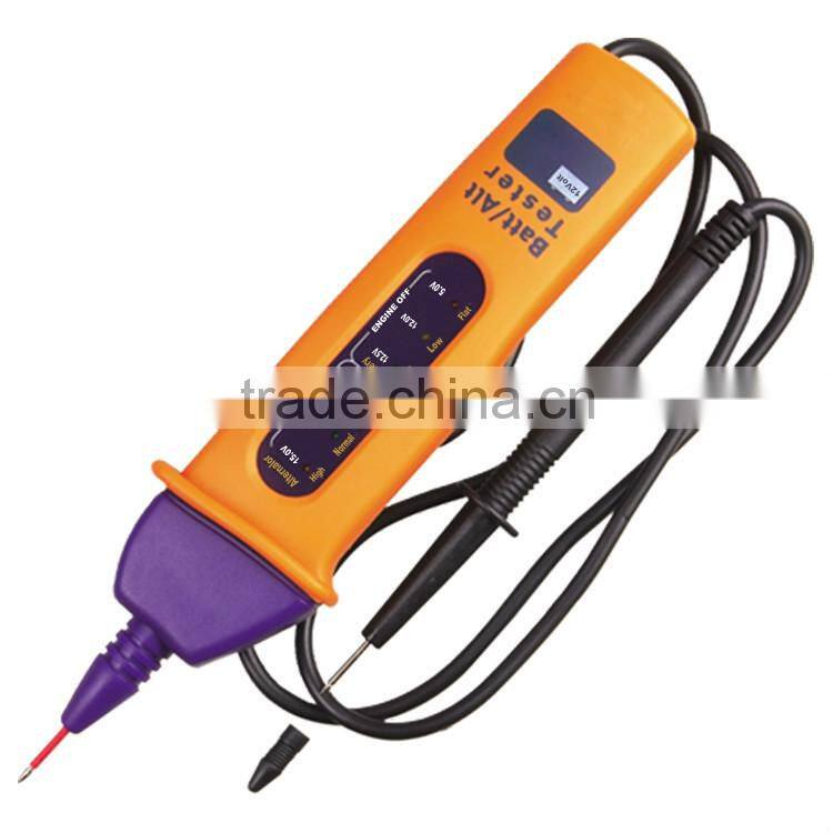 12Volt LED Digital Automotive Battery/Alternator Tester with 6 Led lights Display Indicates Condition