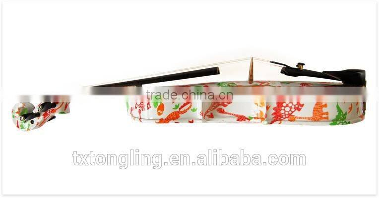Violin With Carving Flower TL-1406