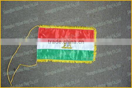Custom material embroidery flag gift flag club flag