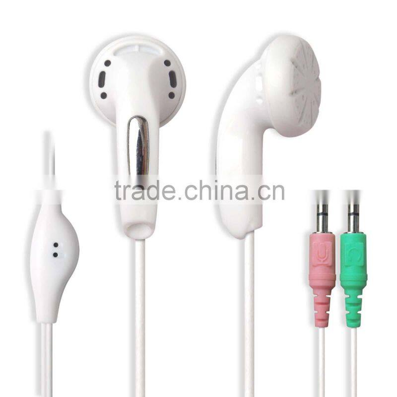 2015 Consumer electronic computer accessory free sample earphones with microphone for laptop computer