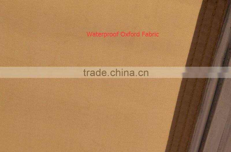 High quality oxford waterproof retractable roof awning for cars with mesh annex