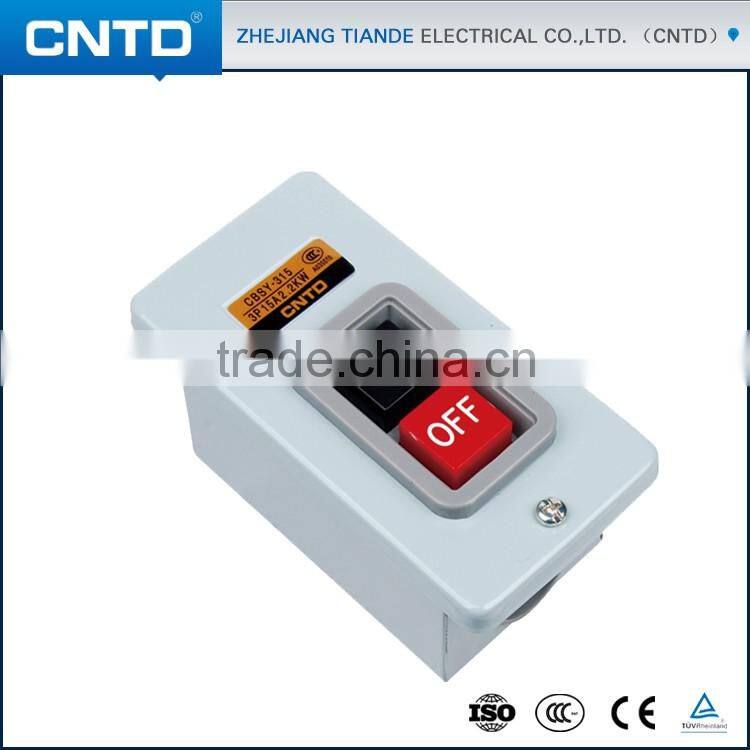 CNTD Good CBSN Series Power Push Botton Switch (Control Box,Electrical Switch Box) CBSY-315/330