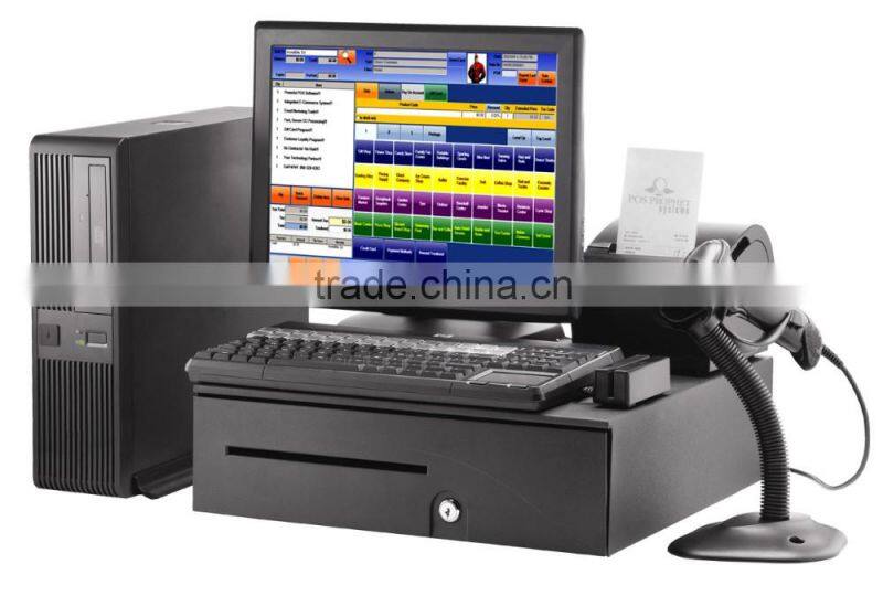 15 Inch All in One Touch Pos System Touch Cash Register Touch Pos terminal All in One