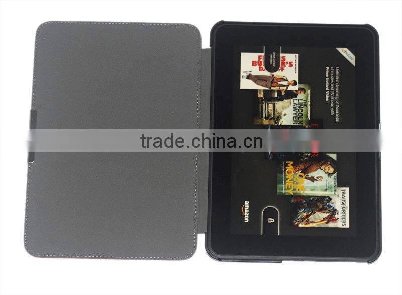 in stock PU leather Cover For Kindle Fire HD 8.9 case