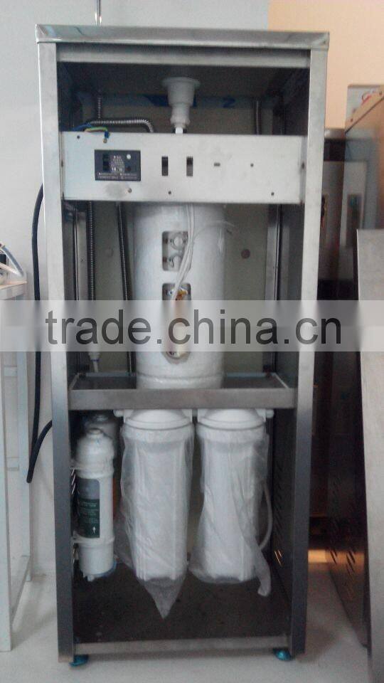 blue stainless panelcommercial large-scale water purifier for school