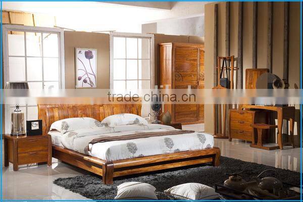 dresser table with mirror / luxury whole solid phoebe wood furniture / multifunctional antique bedroom furniture 3101