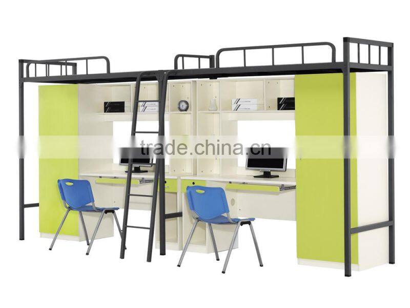 Cheap Student Bunk Bed Single Wooden Bunk Bed