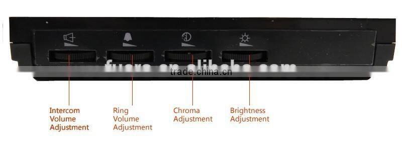 Wholesale Wired Touch Key 7" Video Door Phone Intercom System 1 RFID Keypad Code Number Doorbell Camera 1 Monitor