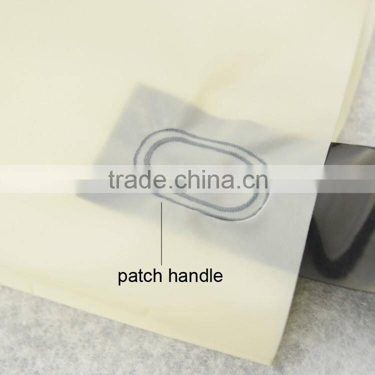 shenzhen reusable custom size side gusset stand up plastic bag with custom printing