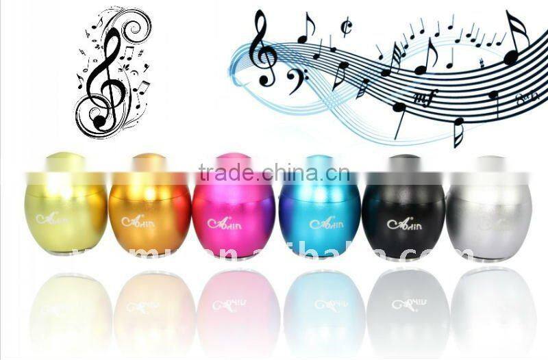 Ultra thin music mini subwoofer audio speaker factory support SD memory card fm radio function and new technology