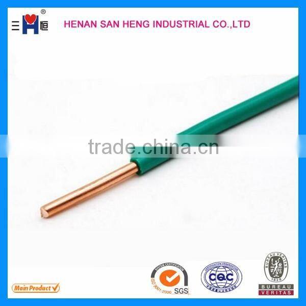 High Quality H07V-R 450/750V PVC Insulated Copper Wire