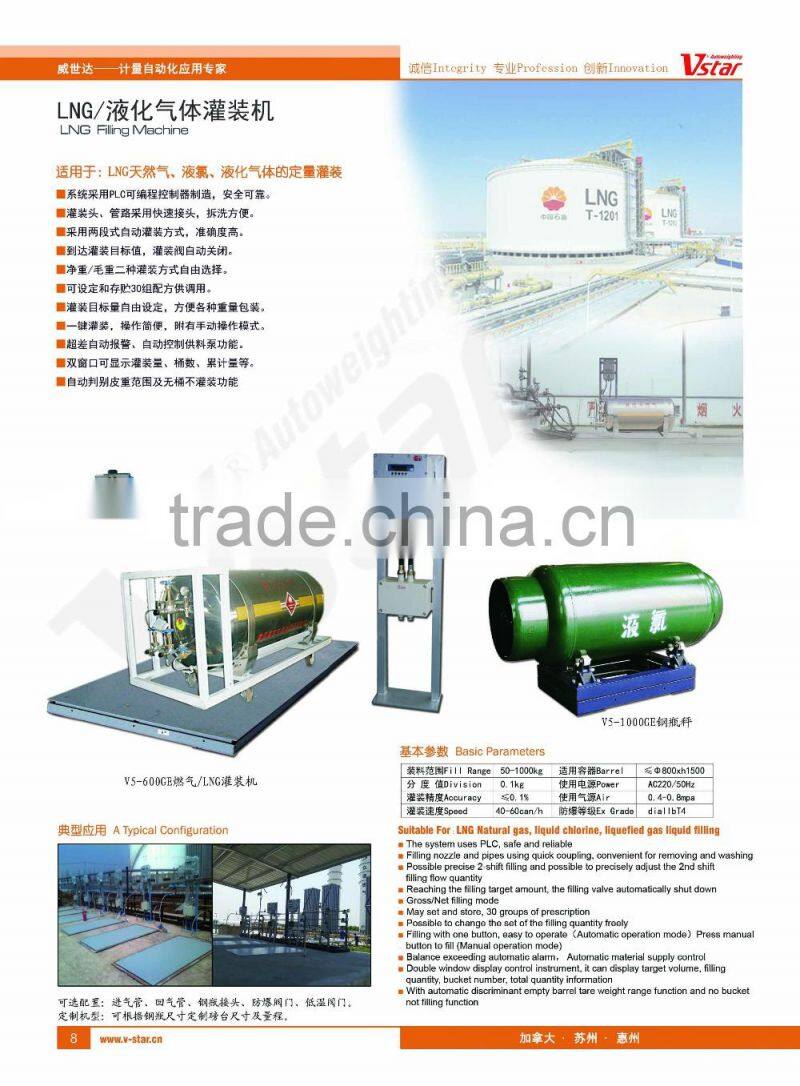 LNG LPG gas Filling Machine