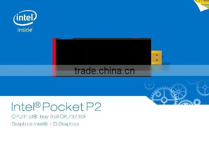 2016 new product computer stick win 10 mini pc Intel Quad Core Android mini pc