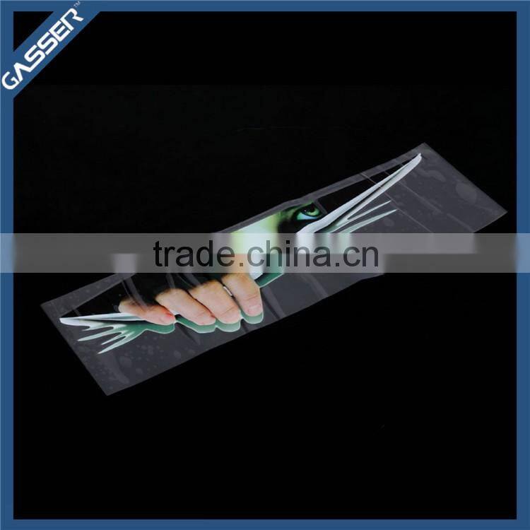 2016 custom design 3d sticker car design vinyl sample