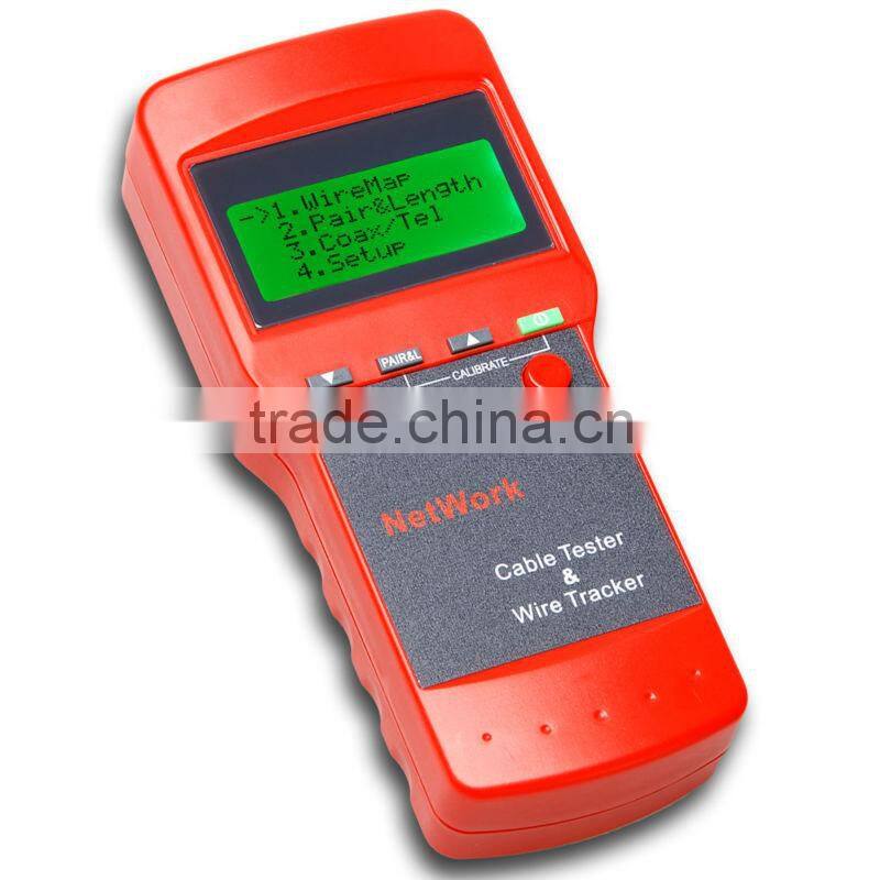 Length Scan RJ45 STP UTP LAN Coaxial Telephone Wire Network Cable Tester Tracker