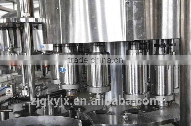 Carbon dioxide drink 3-In-1 liquid washing filling cappping machine