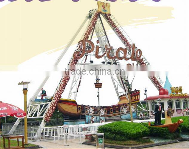 newest kids outdoor pirate ship with 12 seats