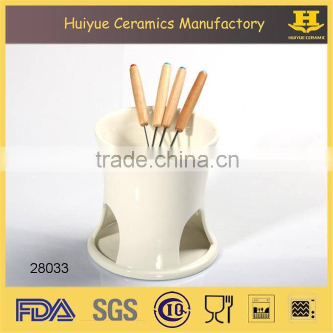 ceramic hot pot, chocolate hot pot