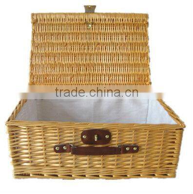 large storage baskets with lids