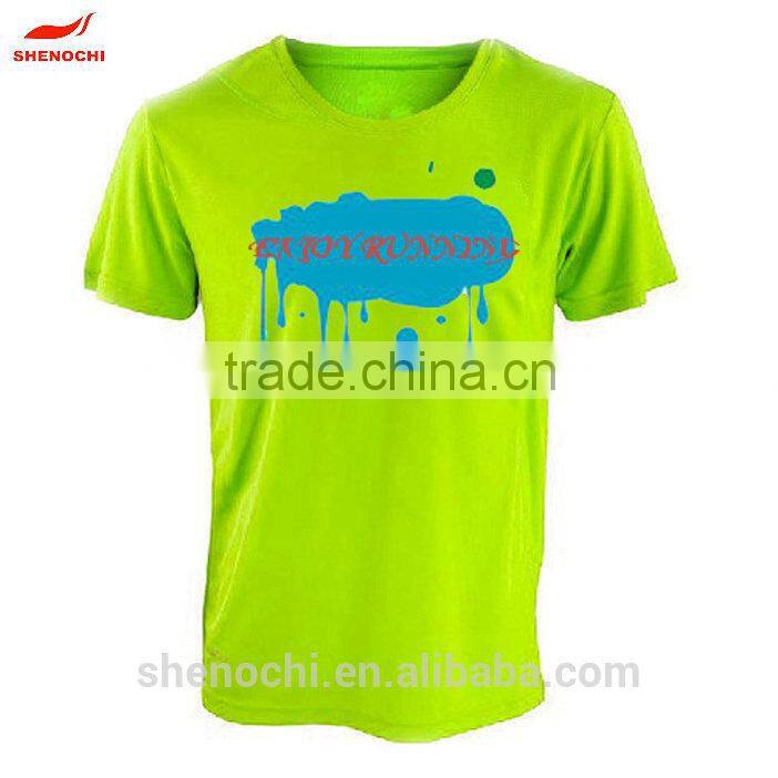 100% Polyester China factory price brand new fashion custom print t-shirt