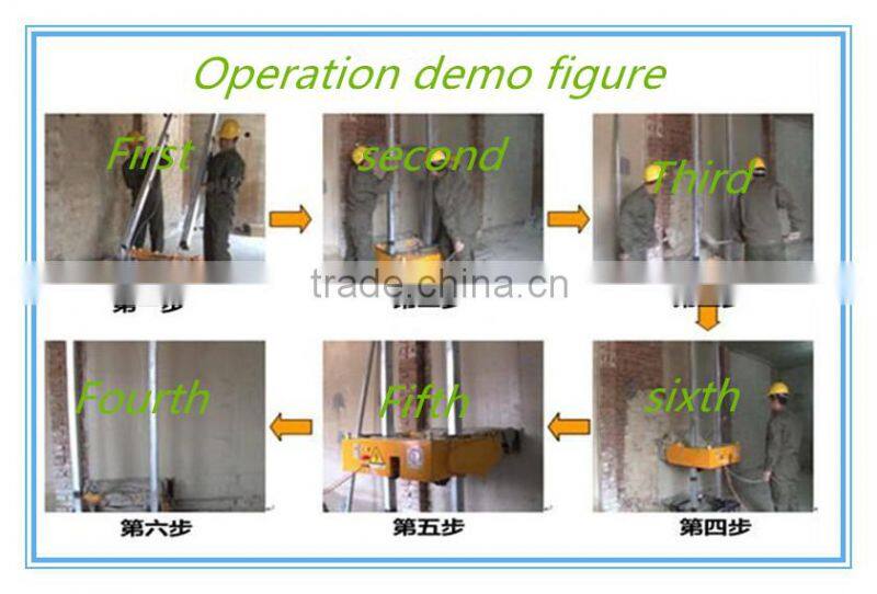 Automatic plastering machie for buliding/wall plastering machine/painting machine for sale