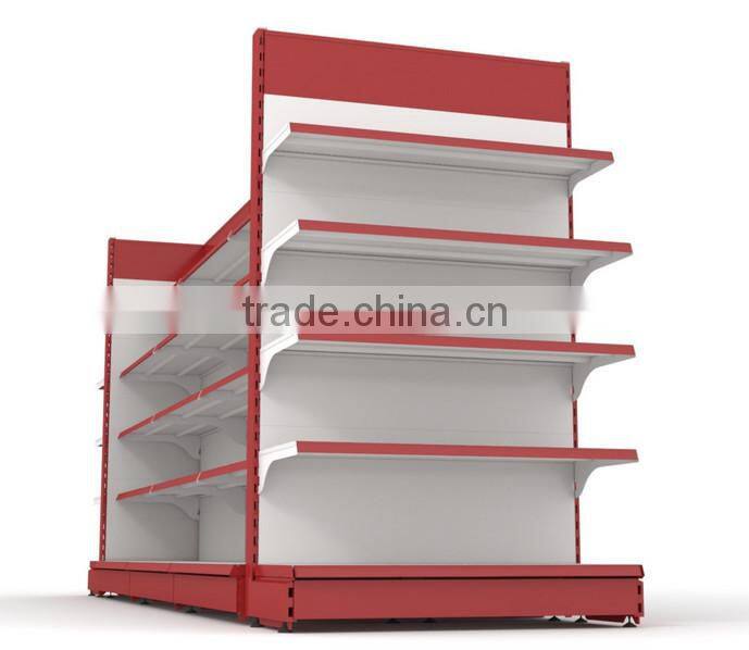 Supermarket display shelf (steel with powder coating)