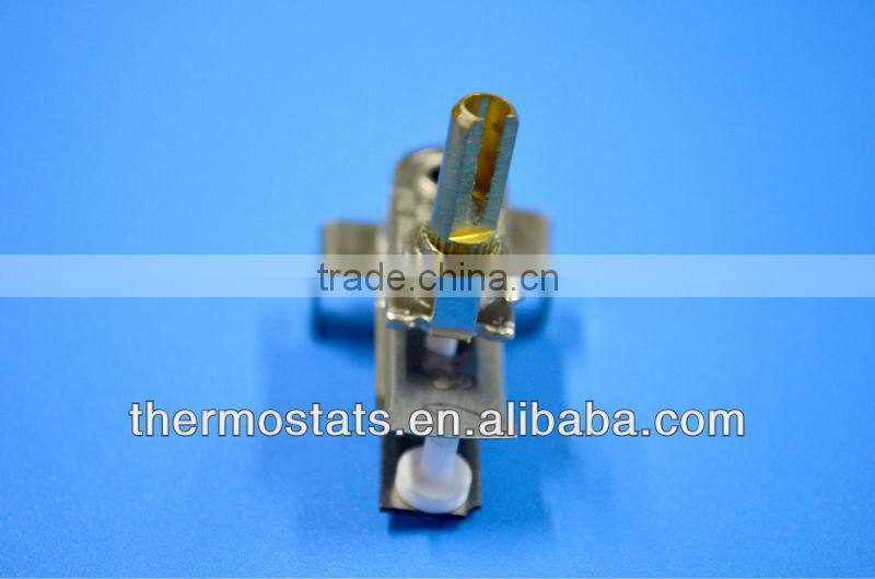 stove style adjustable bimetallic thermostat/termostat