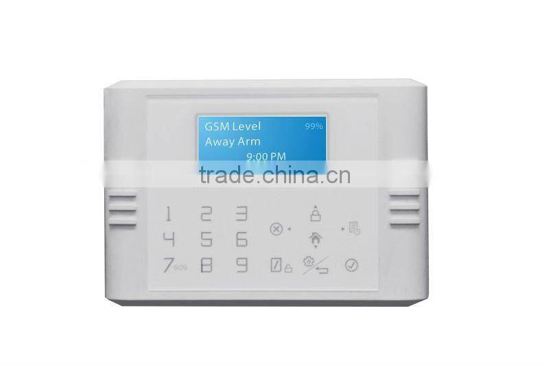 Advanced GSM sistema ALRM & Italy market suitable GSM+PSTN home alarm