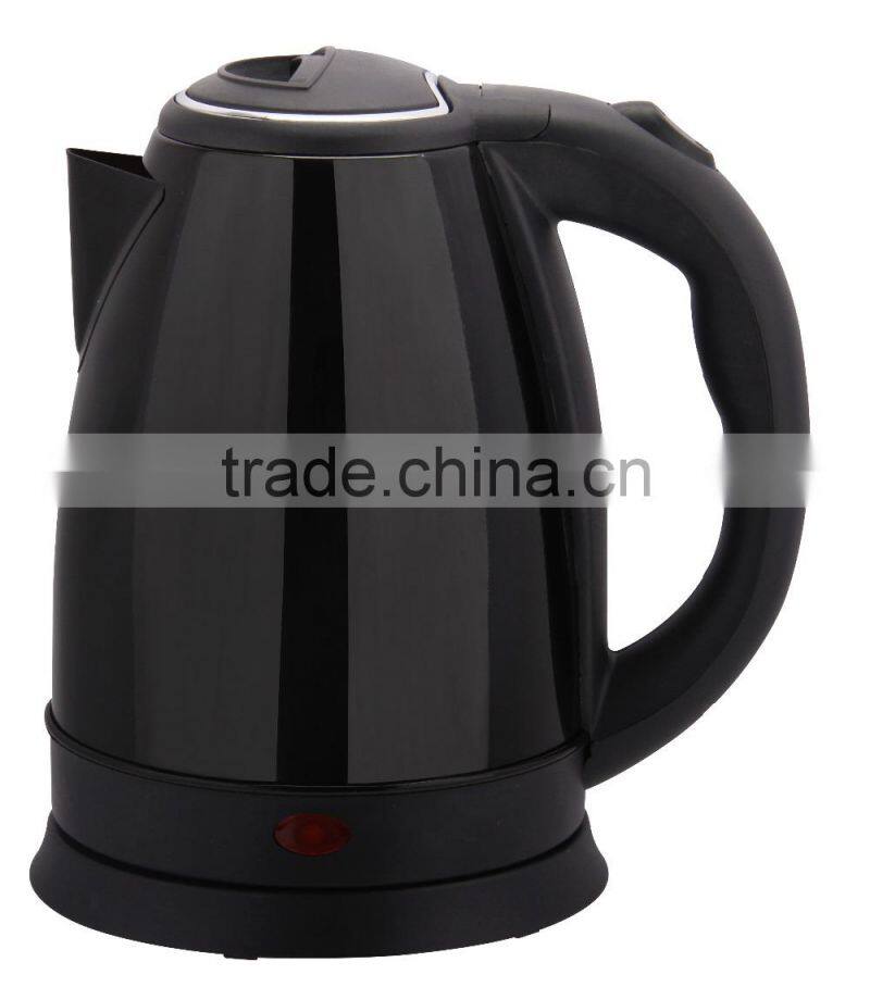 Colour electric kettle factory price powered water boiler