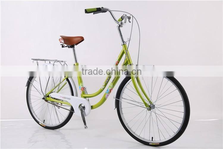 2016 24 size latest style city bike for student bikes