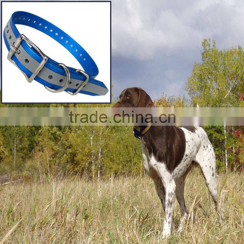 Zinc alloy buckle durable TPU hunting dog collar