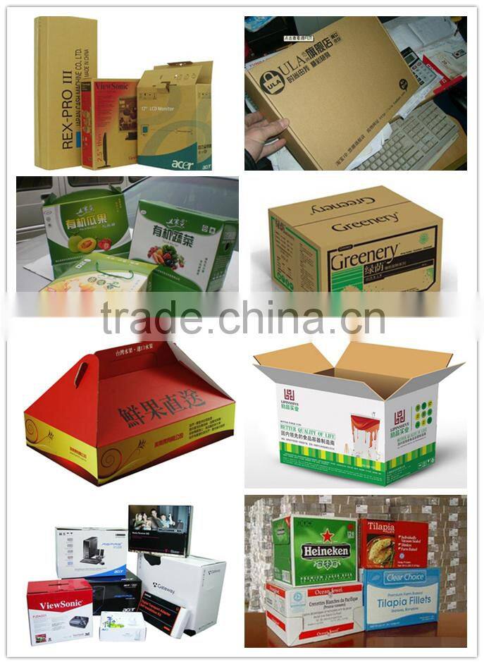 High speed corrugated cardboard multi colours printing die cutting machine Automatic corrugated carton box making machinery