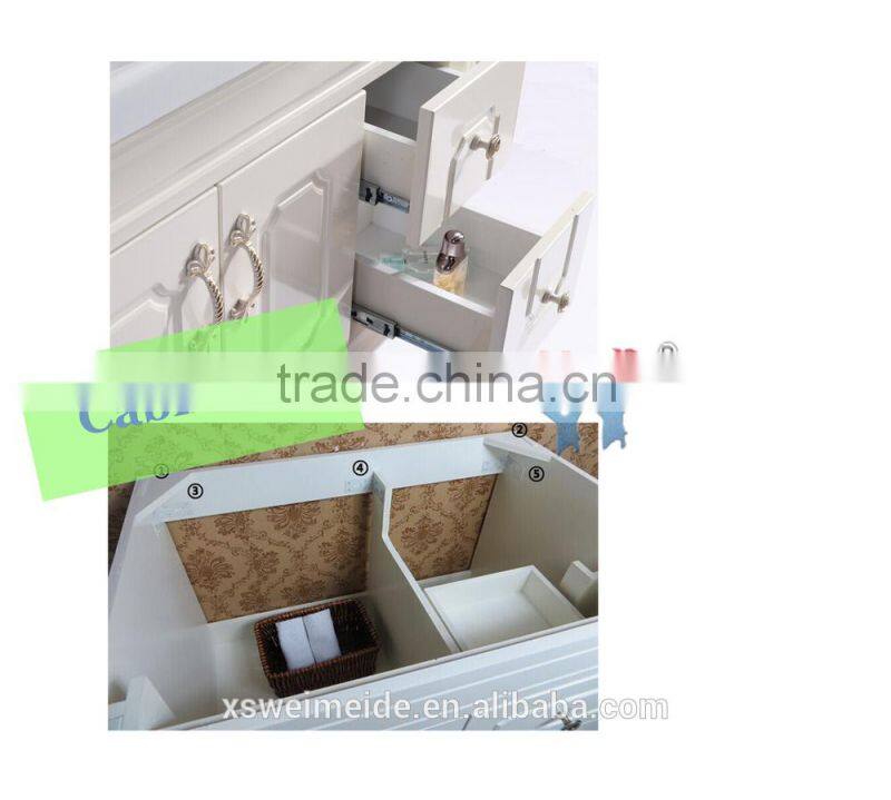 Wall Corner Bathroom hangzhou pvc bathroom cabinet (WMD-235)