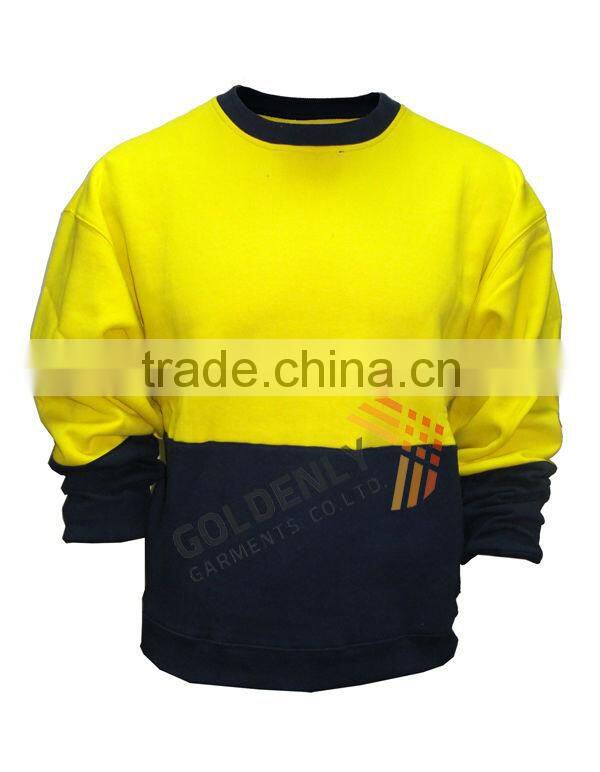 Round Neck Reflective safety sweater