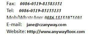 Special Design HDF Laminate Floor