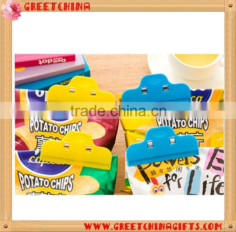 Funny kitchenware plastic food sealing clip/snacks sealing clamp