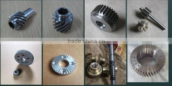 Tigh tolerance manufacture gears 45 degree Precision helical gear shaft