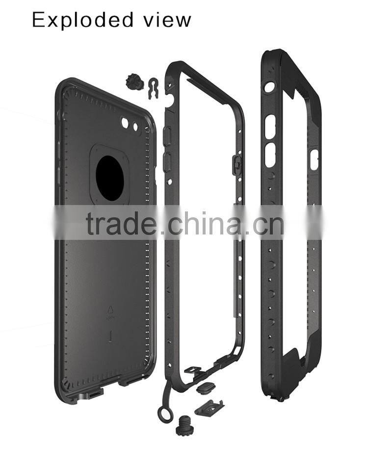 Amazon Hot Selling IPX8 Waterproof Phone Cases for Iphone 6/6S, OEM Customize Your Logo