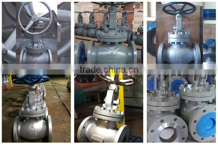 WCB API 150lb 4inch globe valve with factory price