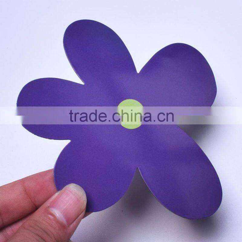 hot sale paper fridge magnets with cute flower