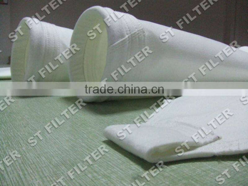 140*2700mm polyester dust filter bags technology
