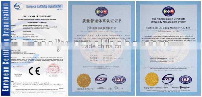 WPC/PVC Window and Door Profile Making Machine