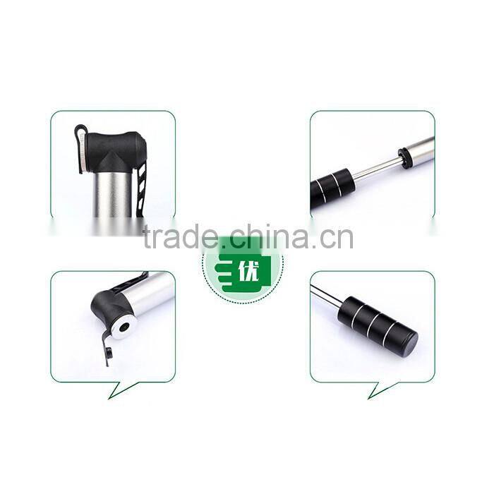 Bicycle accessories mini high pressure bicycle air pump