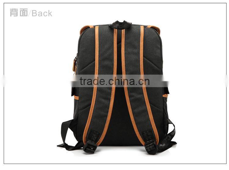 Guangzhou brand high-quality vintage canvas backpack