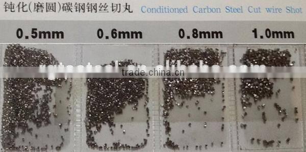 Carbon steel cut wire shot
